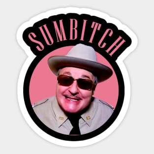 Sumbitch Funny Pink Sticker